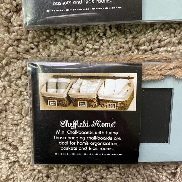 Decorative Mini Chalkboard Hanging Labels - Picture 2 of 3